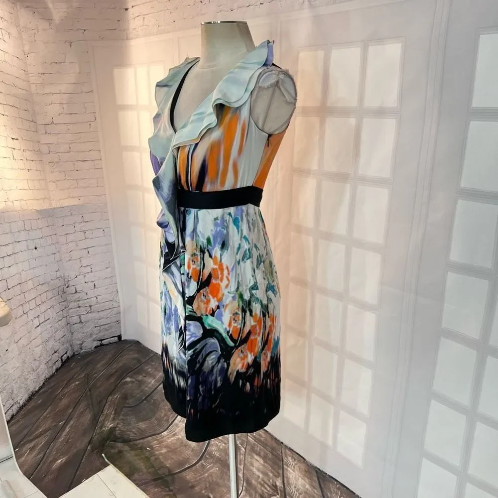Elie Tahari NWT Patrice sleeveless silk sheath dress size 4 - Picture 5 of 12